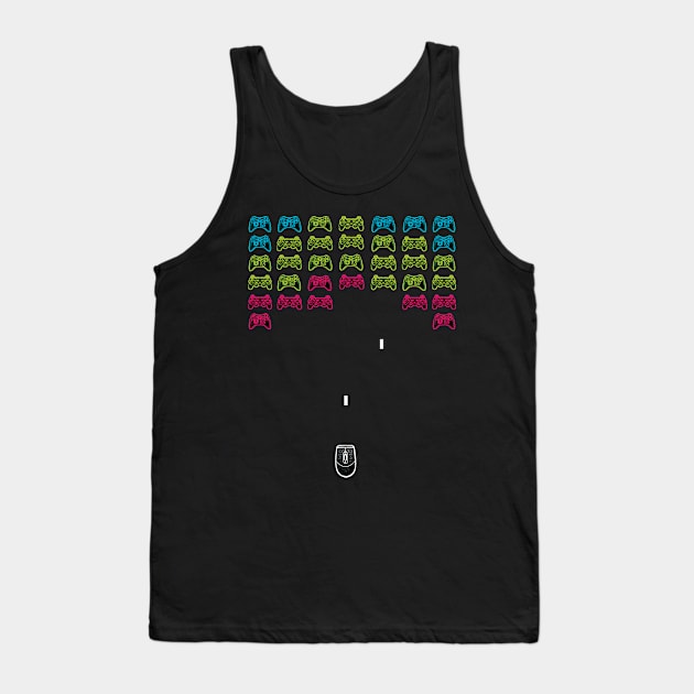 Console invaders Tank Top by ElectricMint